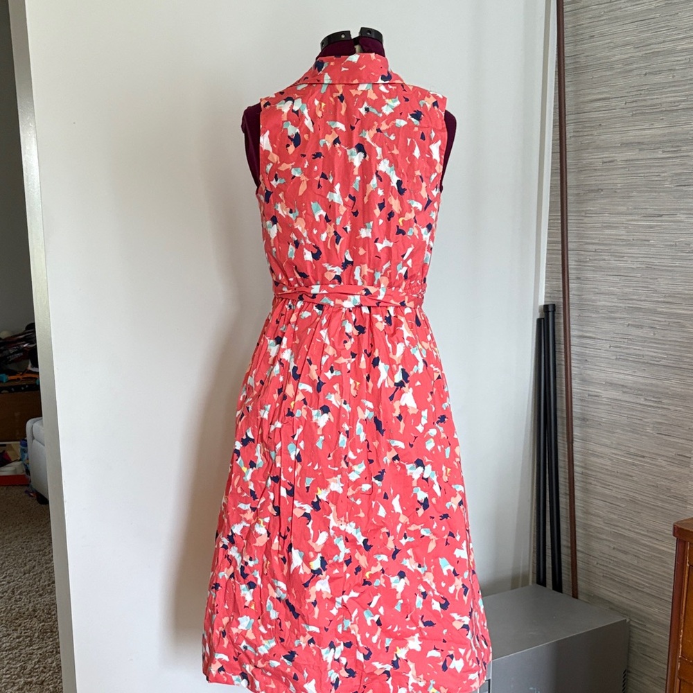 Jason Wu Sleeveless Collared Button Down Dress (S… - image 3